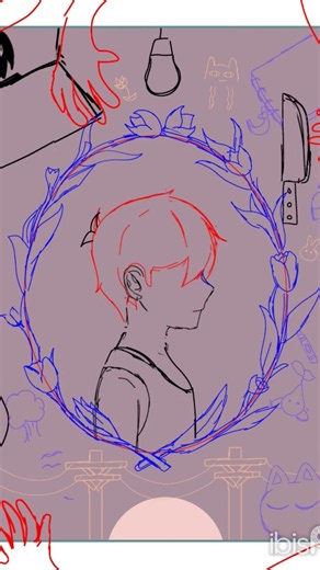Re-creating official Omori Art for Sunny's BDay #omori #fanart #speedpaint #digitalart #ibispaintx