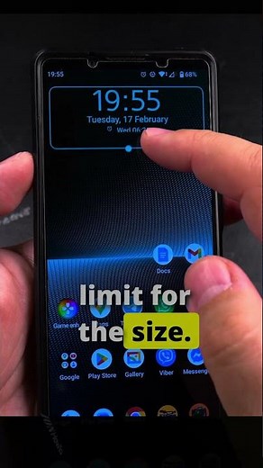 Android How to Make Clock Bigger