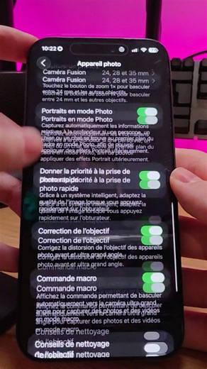 332K views · 2K reactions | APPLE BRIDE TON iPHONE : COMMENT AVOIR LES MEILLEURS RÉGLAGES PHOTO ?  #iPhone #tips #settings #camera #Apple #technology #guide | Science Gaming | Facebook