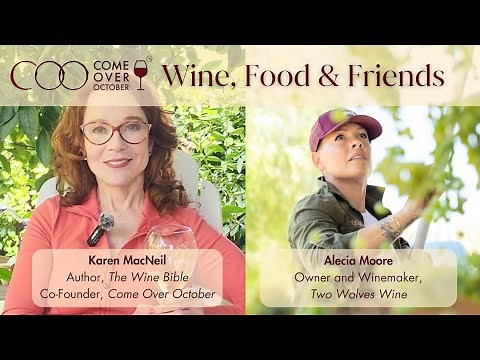 Wine, Food and Friends with Alecia Moore (stage name P!nk), Owner and Winemaker of Two Wolves Wine