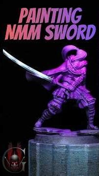 STEP BY STEP Samurai Sword painting NMM