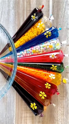 ASMR ✨ on Instagram: "Piping bags slime 🌈✨ . . . . . . . . . . #satisfying #slime #asmr #asmrsounds #oddlysatisfying"