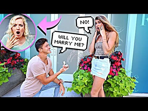 REJECTING Marriage PROPOSALS In Public To See How STRANGERS React...