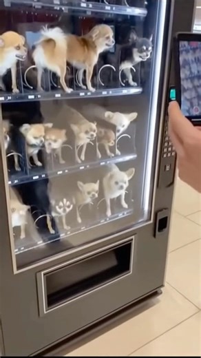Chihuahuas vending 😆 #funnydog #humor