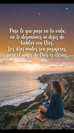 No dejes de hablar con Dios #fé #jesus