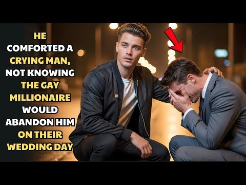 HE COMFORTED A CRYING MAN — NOT KNOWING THE GAY MILLIONAIRE WOULD ABANDON HIM ON THEIR WEDDING DAY