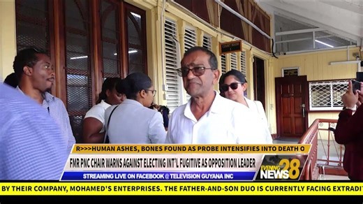 HERE ARE SOME OF THE STORIES WE ARE TRACKING THIS EVENING: • HOUSE SPEAKER MEETS DIPLOMATS FOR ‘INFORMAL’ TALKS AHEAD OF PARLIAMENT ON MONDAY • 198 ARRESTED AS INTERPOL-LED OPERATION CRACKS GOLD SMUGGLING & HUMAN TRAFFICKING RING • FMR PNC CHAIR WARNS AGAINST ELECTING INT’L FUGITIVE AS OPPOSITION LEADER • HUMAN ASHES, BONES FOUND AS PROBE INTENSIFIES INTO DEATH OF "SKINNY” • PUBLIC ASSISTANCE IS A TEMPORARY SUPPORT, NOT A PERMANENT INCOME SOURCE - MIN. PERSAUD • AND GUYANA CONFIDENT OF A RULING 