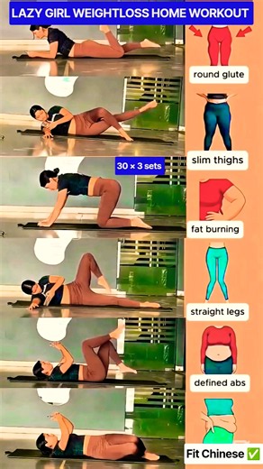 Lazy Girl Full Body Workout No Jumping | the 5 Min Full Body Workout at Home Series | EasyWorkout