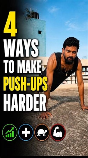 4 Ways to Progressively Overload Push-Ups 💪