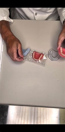 Get the perfect fit every time with your your Original Heat & Fit NowDenture! https://denturerescue.com/collections/dentures/products/nowdenture-self-fitting-boil-and-bite-dentures-ready-in-minutes | Denture Rescue