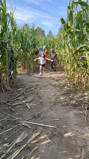 266K views · 1.9K reactions | Why we don’t like corn mazes #haunted #corn #maze #spooky #scary #funny #dadlife #comedy #fyp #TheMcCartys | The McCarty Family | Facebook