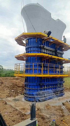 183 aluminum mold removal process of railway pier- good tools and machinery make work easy | Collie McIntosh