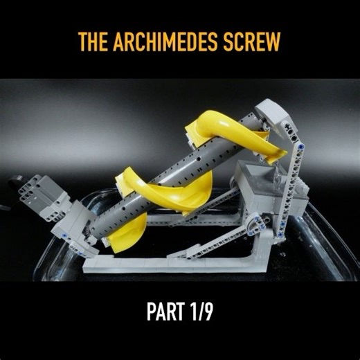 Automating Lego Water Pumps - Using an Archimedes Screw to show different pump types, flow rates, motor speeds and pump speeds. Part 1 of 9. #bricktechnology #bricktechnologyshorts #lego #Archimedesscrew #archimedesscrewlego #legowaterpump #legocivilengineering #waterworks #fyp #civilengineering #civilengineeringstudents | Brick Technology