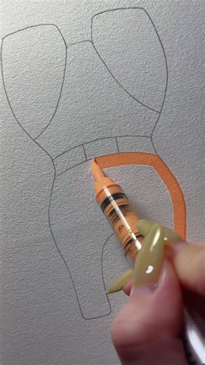 “99%of people don t know this drawing method.”“lf step3 it s all ruined！”#asmr #coloring #satisfying #drawibg #coloringbook