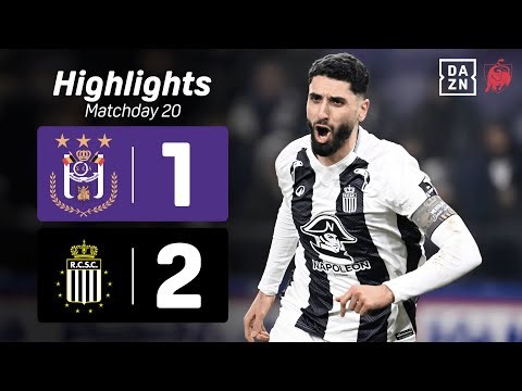 Sporting Charleroi surprises the purple-white at home! 🦓💪 ANDCHA