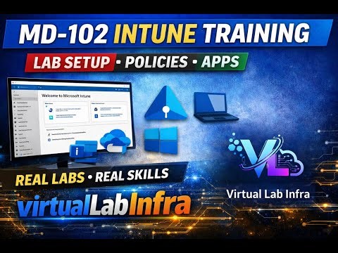 MD-102 Introduction to Training series.
