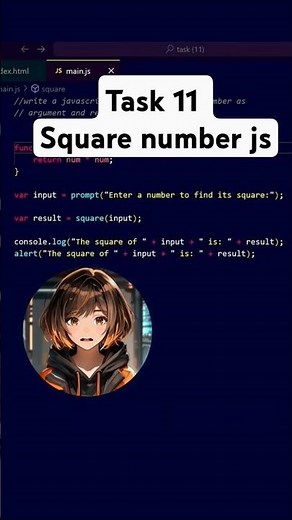 Task 11: Calculate Square Root in JavaScript #javascripttask #html #css #task