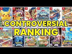 Every Pokemon Switch Game Ranked