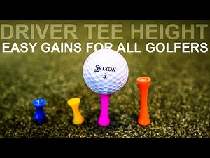 DRIVER TEE HEIGHT AFFECTS EVERYTHING Play Better Golf
