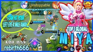 95K views · 1.1K reactions | Miya EPIC Comeback with Amazing Strategy - Top 1 Global Miya by rebirth666 - Mobile Legends https://www.youtube.com/watch?v=A-FgowHagGA&t=51s | TorioGaming | Facebook