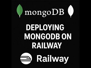 Deploy MongoDB on Railway in Minutes | Full Step-by-Step Tutorial