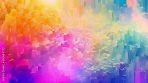 Colorful s A vibrant display of a selforganizing map, where each of data points is assigned a unique color, allowing for easy identification and understanding of the underlying patterns.