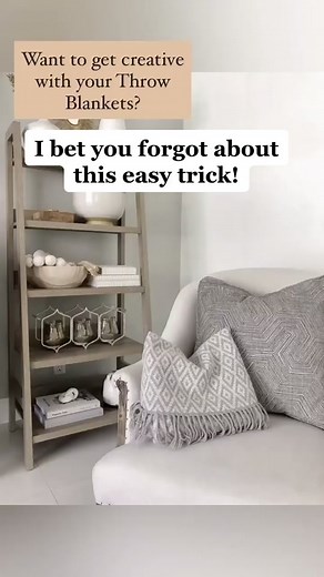 Creative Blanket Folding Trick for Your Home
