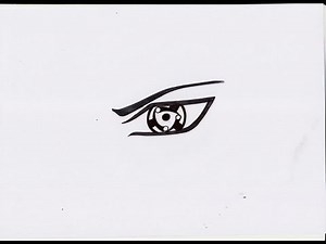 No.193 HOW TO DRAW MADARA 'S MANGEKYO SHARINGAN うちはマダラ の 永遠の万華鏡写輪眼