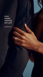 830 reactions · 27 shares |  Love doesn’t need much—just a promise, a ring, and you two. Let Brilliance craft your forever symbol.  | Brilliance.com | Facebook