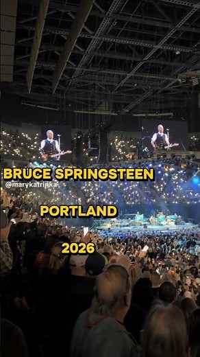 Bruce Springsteen live in Portland! setlist now live on SetlistArt.ink #brucespringsteen #concert