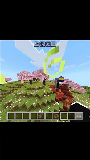 MCPE 1.20 OP Seed 😱 4 Blacksmith + Cherry Blossom 🌸 + Stronghold at Spawn #minecraft #gaming #viral