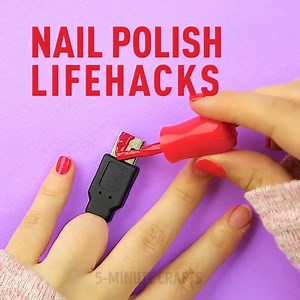 Alternative and practical ways to use nail polish. 💅 | 5-Minute Crafts Play