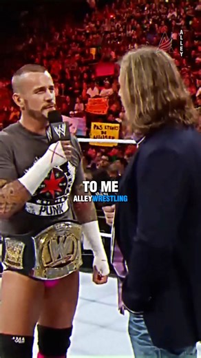 68K views · 1.6K reactions | Bret Hart & CM Punk Share an Emotional Moment 凉 #WWE #BretHart #CMPunk | Alley Central | Facebook