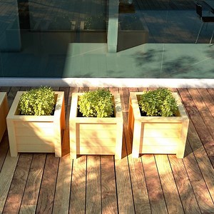 DIY Raised Planter Box Build Plans: Woodworking Project for Garden (PDF Download) - Etsy