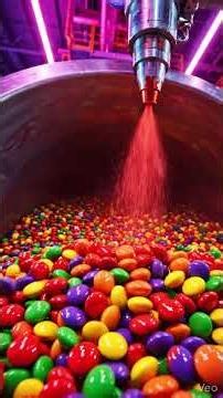 “Inside The Giant Skittles Factory” #asmr