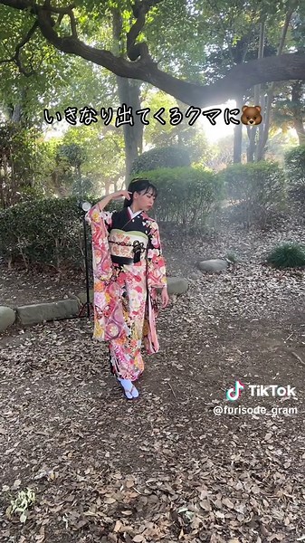 札幌での振袖前撮り撮影とヒグマ注意