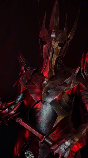 Making my Sauron cosplay out of EVA foam! This has been one of my trickiest armor builds and I only had about 4 days to do it 👀 | Lauren Does Cosplay