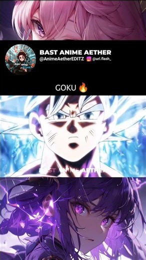 Goku 🔥 #goku #anime #shorts