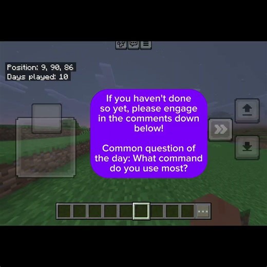 CREATIVE TUTORIAL -- ONLY 1% OF PEOPLE KNOW HOW TO FIND WHAT THE DAYTIME IS VIA COMMANDS IN CREATIVE