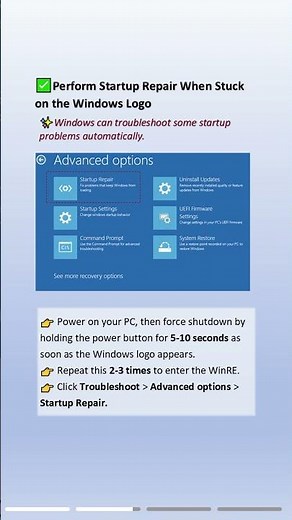PC Stuck on Windows Logo at Boot? Here’s the Fix #pctips #windows #boot #repair #startup