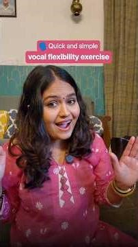 Quick & simple vocal flexibility exercise – Part 1 🎤✨