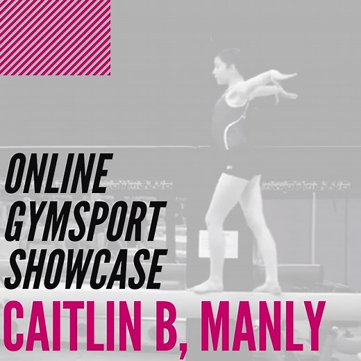 Congratulations to the Women's Gymnastics Online Gymsport Showcase winner, Caitlin B from Manly Warringah Gymnastic Club! Check out her solid beam routine and give it a clap in the comments 👏 👏 👏 | Gymnastics NSW