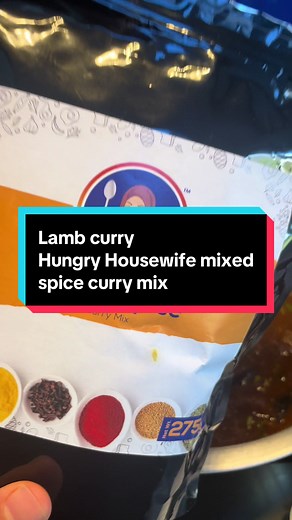 An easy way to make a great curry with the Hungry Housewife Mixed Spice Curry Mix. Freshly ground spices that bang #recipe #dinner #indianfood #curry #fyp
