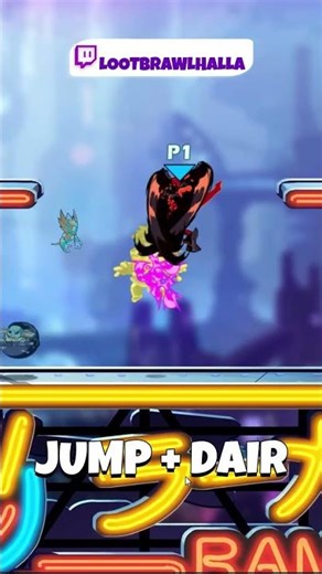 Guia Combo FACIL Con Nix en Brawlhalla... 😱 #shorts