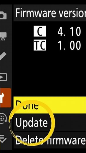 Nikon Z9 Firmware 5.0 Update in 60 Seconds Include "G"