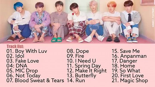 BTS 防弹少年团 2013-2019 主打/非主打合集 playlist