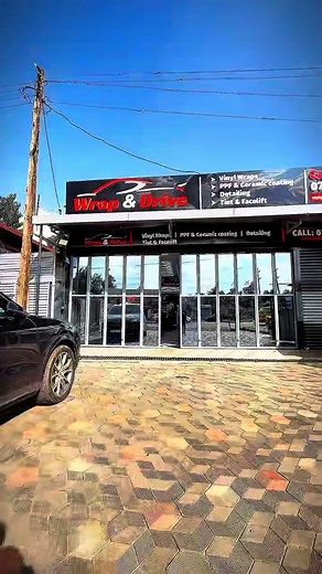 Client pulled up regular, slid out drippin’. Wrap came out clean — we don’t miss.” #wrap&drive