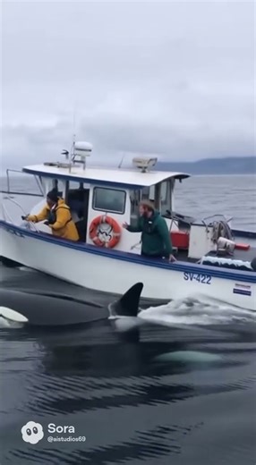 💥 MAYDAY! ORCAS ATTACK! 🐋 Killer Whales Strike Fishing Boat!