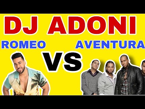 Aventura VS Romeo Santos En vivo con DJ ADONI ( Aventura mix ) ( Romeo Santos mix ) 2020
