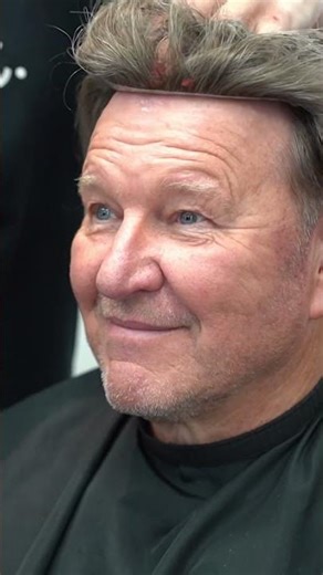 Haarsystem mit 70?! 😳 Das Ergebnis ist der WAHNSINN 🤯 #hairsystem #haarausfall #haarsystem